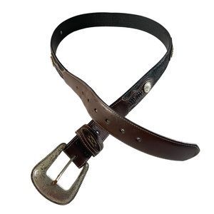 Nokona leather belt